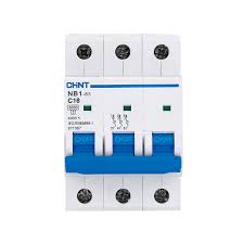 Interruptor Automático Miniatura DC 2P 1A 500VDC 6kA Tipo C - NB1-63DC