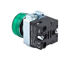 Pulsador Luminoso Rojo 22mm 1NC 220V - PULS NP2-BW3462 | Señalización Industrial